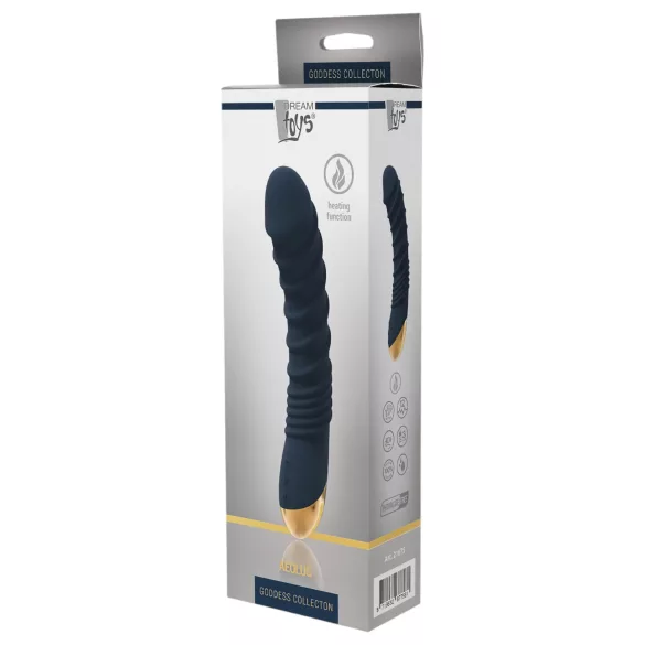 Goddess Aeolus - oppvarmende G-punkt vibrator (blå)