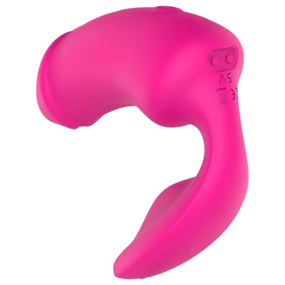 Vibes of Love Duo - 2-i-1 klitorisvibrator (rosa)