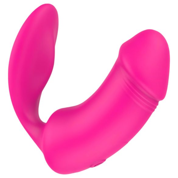 Vibes of Love Duo - 2-i-1 klitorisvibrator (rosa)