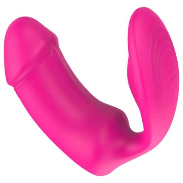 Vibes of Love Duo - 2-i-1 klitorisvibrator (rosa)