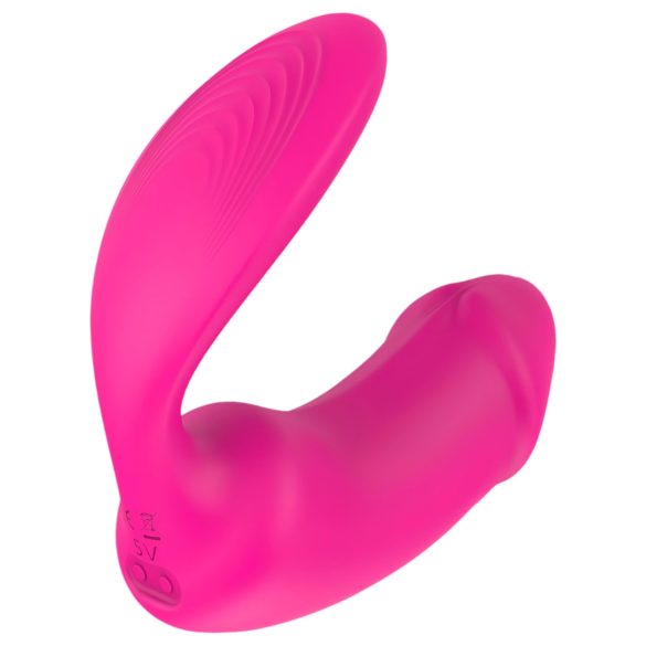 Vibes of Love Duo - 2-i-1 klitorisvibrator (rosa)