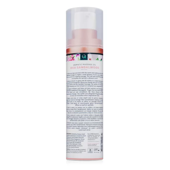Exotiq - duftende massasjeolje - sandeltre (100 ml)
