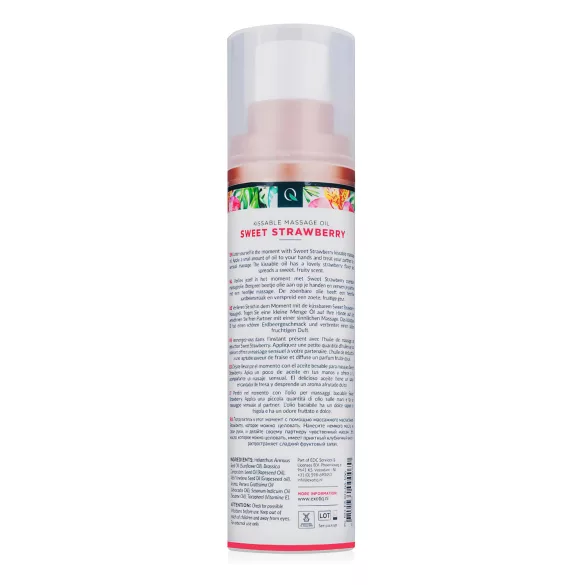 Exotiq - duftende massasjeolje - jordbær (100 ml)