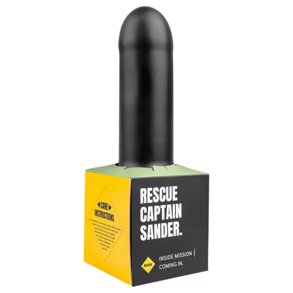 BUTTR Tactical I - sugekopp dildo (svart)