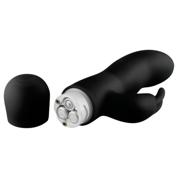 Easytoys Mad Rabbit - G-punkt vibrator med klitorisstimulator (svart)