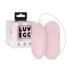 LUV EGG - oppladbart, trådløst vibrerende egg (rosa)