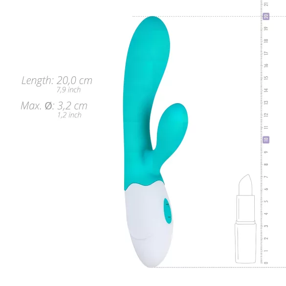 Good Vibes Only Bliss Rabbit - turkis klitorisvibrator