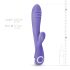 Good Vibes Only kanin-vibrator med klitorisstimulator (lilla)