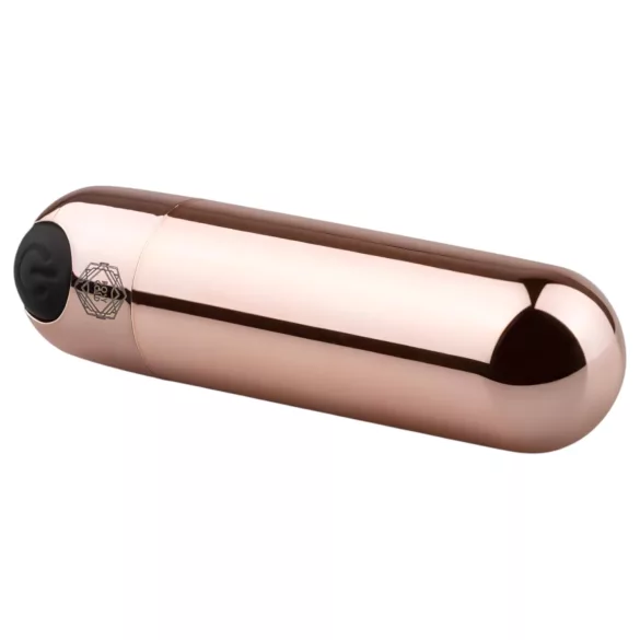 Rosy Gold Bullet - oppladbar, mini stavvibrator (rosegull)