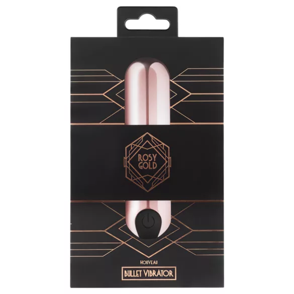 Rosy Gold Bullet - oppladbar, mini stavvibrator (rosegull)