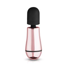 Rosy Gold Mini Wand - oppladbar massasjevibrator (rosegull)