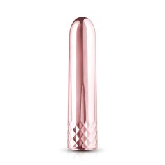 Rosy Gold Mini - trådløs mini stavvibrator (rosegull)