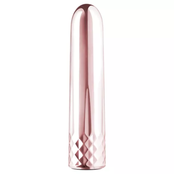 Rosy Gold Mini - trådløs mini stavvibrator (rosegull)