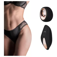   Pantyrebel - trådløs vibrerende truse med oppladbart batteri (svart, S-L)