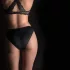 Pantyrebel - trådløs vibrerende truse med oppladbart batteri (svart, S-L)