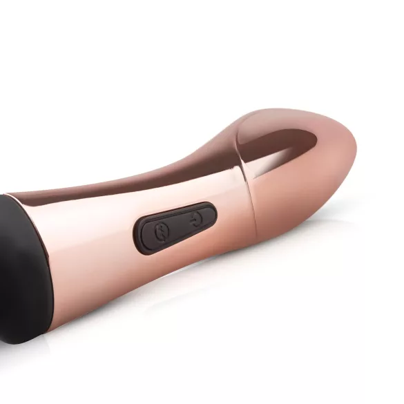 Rosy Gold Wand Curve - Oppladbar Massasje-Vibrator (Rosegold)