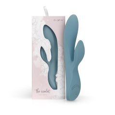   Bloom Violet Rabbit - G-punkt vibrator med klitorisstimulator (turkis)