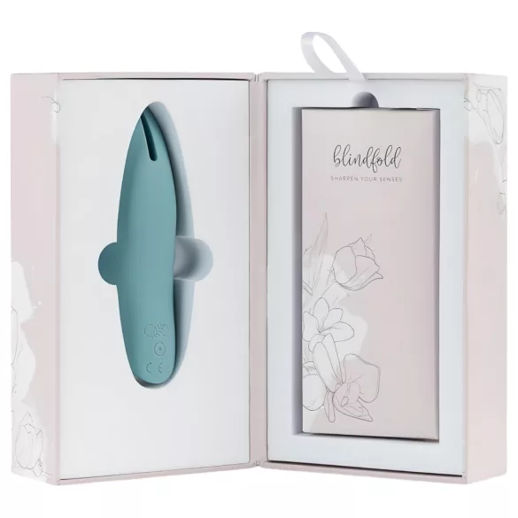 Bloom Tulip - oppladbar klitorisvibrator i silikon (turkis)