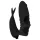 Easytoys Finger - 2-i-1 vibrerende finger (svart)