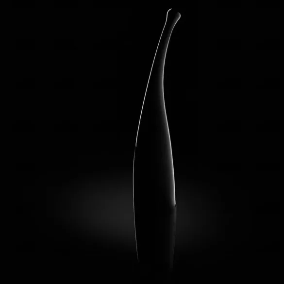 Senzi – oppladbar, vanntett klitorisdildo (svart)
