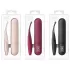 Senzi – oppladbar, vanntett klitorisdildo (svart)