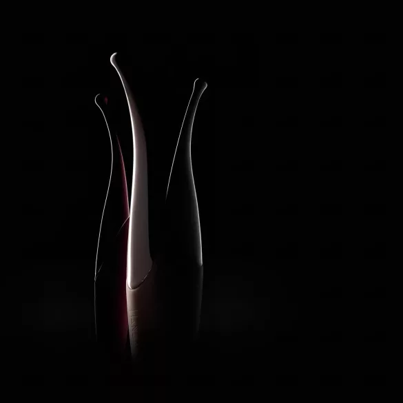 Senzi - oppladbar, vanntett klitorisvibrator (rød)