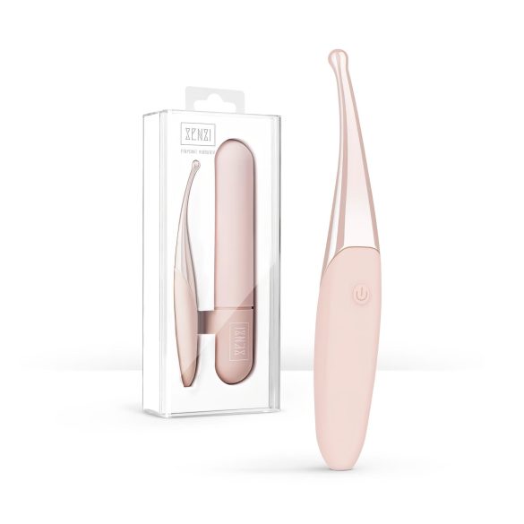 Senzi - vanntett klitorisvibrator med oppladning (rosa)