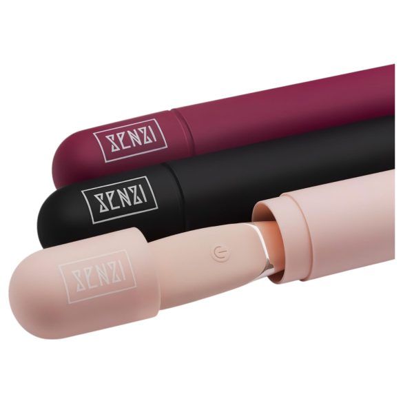 Senzi - vanntett klitorisvibrator med oppladning (rosa)