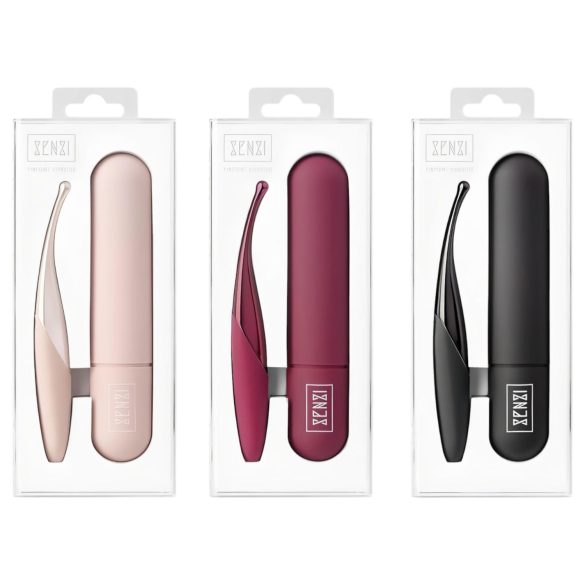 Senzi - vanntett klitorisvibrator med oppladning (rosa)