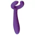 Easytoys Par - oppladbar, vanntett parvibrator (lilla)