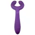 Easytoys Par - oppladbar, vanntett parvibrator (lilla)