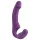 Easytoys - oppladbar, stroppeløs strap-on vibrator (lilla)
