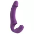 Easytoys - oppladbar, stroppeløs strap-on vibrator (lilla)