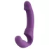 Easytoys - oppladbar, stroppeløs strap-on vibrator (lilla)