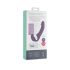 Easytoys - oppladbar, stroppeløs strap-on vibrator (lilla)