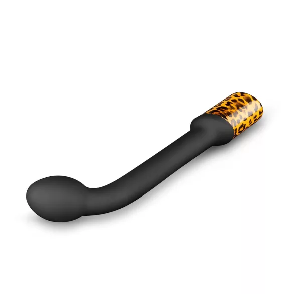 Panthra Nila - oppladbar, vanntett G-punktvibrator (leopardsvart)
