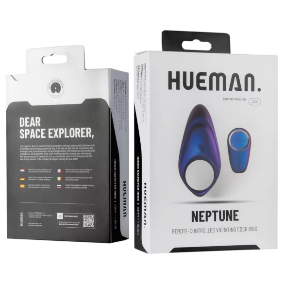 Hueman Neptune - vanntett vibrasjonsring (lilla)