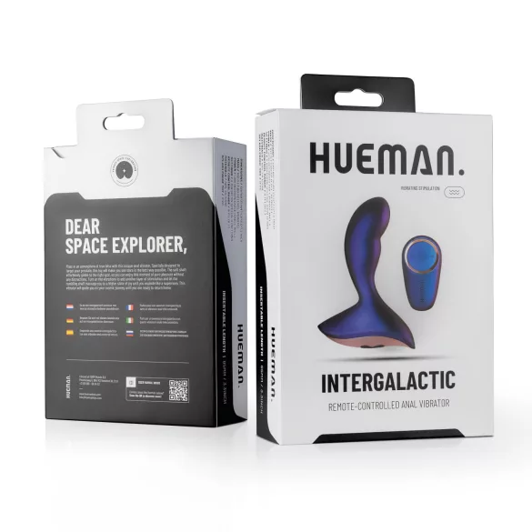 Hueman Intergalactic - analt vibrator (lilla)