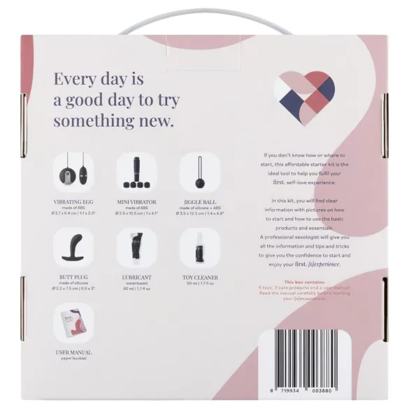 Første Kjærlighet Startsett: Vibrator-kit (6 deler)