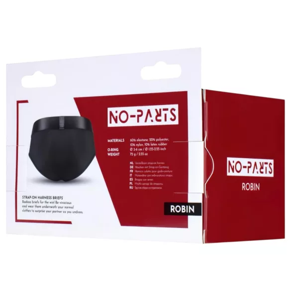 No-Parts Robin - festbart truser (svart) - S
