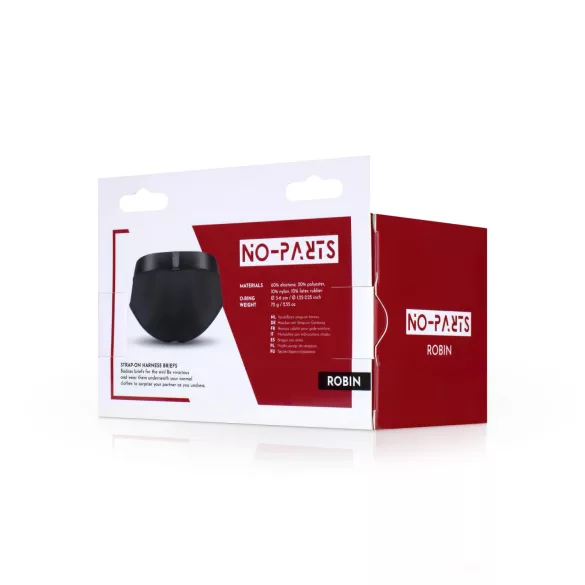 No-Parts Robin - festbart underdel (svart) - M