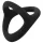 Easytoys Desire Ring - elastisk penis- og ballring (svart)