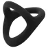 Easytoys Desire Ring - elastisk penis- og ballring (svart)
