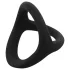 Easytoys Desire Ring - elastisk penis- og ballring (svart)