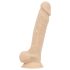 Realistisk Fantasy Ashton dildo - med baller, 20,5 cm (natur)