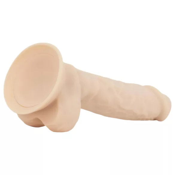 Realistisk Fantasy Ashton dildo - med baller, 20,5 cm (natur)