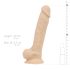 Real Fantasy Conrad - sugekopp-vibrator - 20 cm (hudfarget)