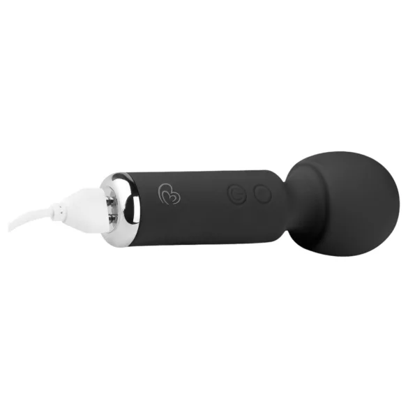 Easytoys Wonder Wand - oppladbar, mini massasjevibrator (svart)
