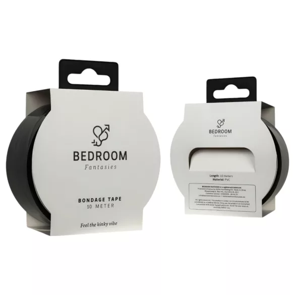 Soveromsfantasier - bondage tape - 20m (svart)