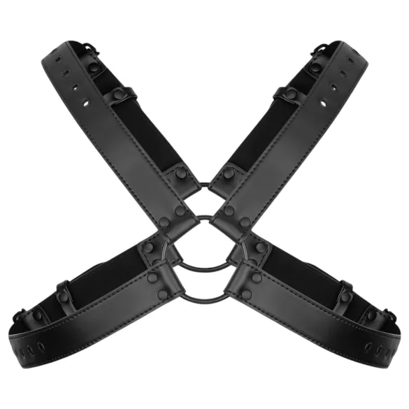 Bedroom Fantasies Lionel - kroppsharness topp (svart) - S-XL